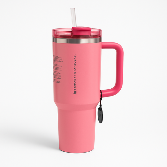 كوب ستانلي الوردي من ستاربكس