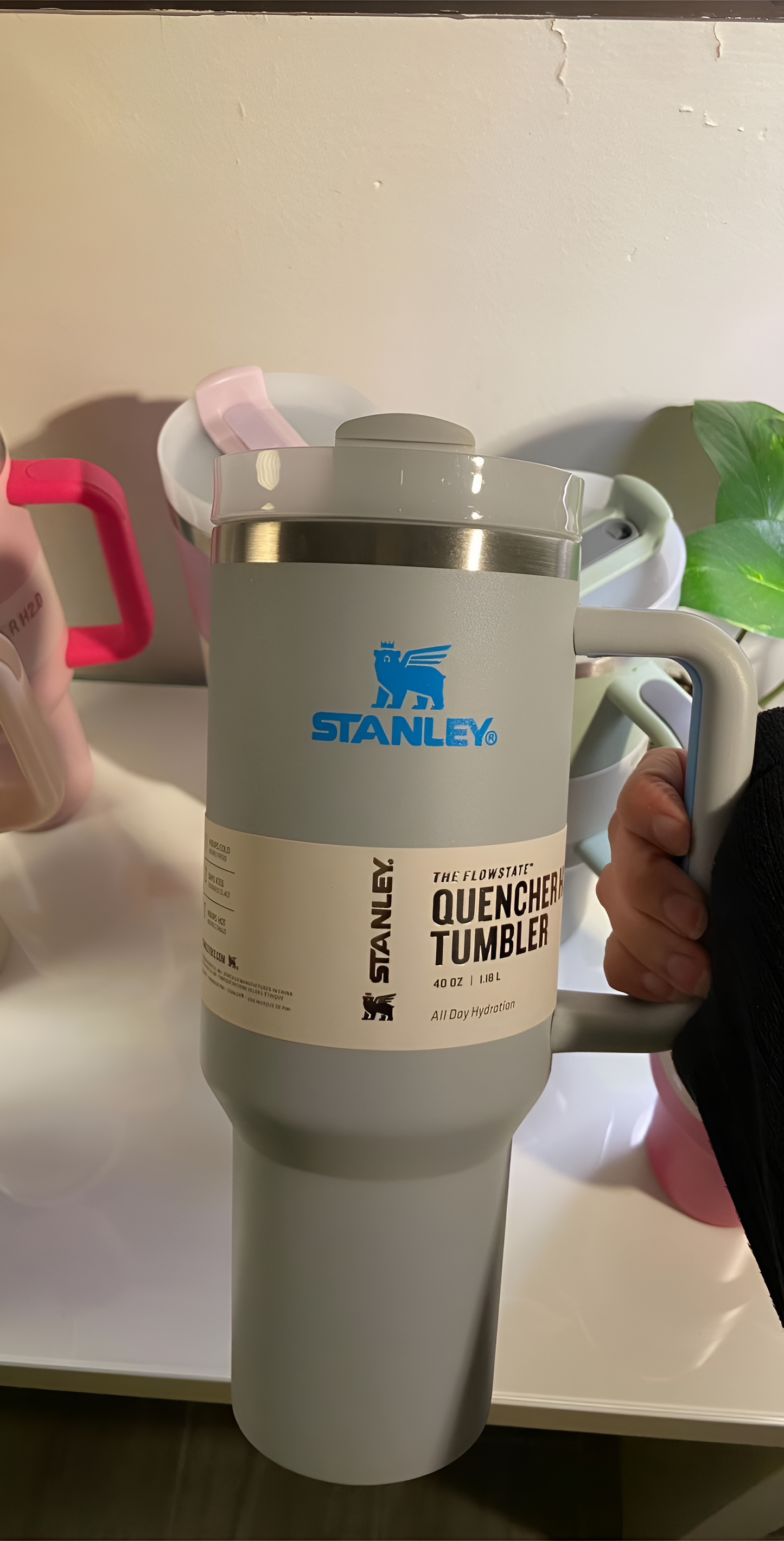 كأس ستانلي باللون الأزرق الفاتح